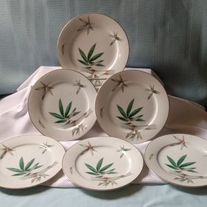Noritake China Set of 6 Salad Plates